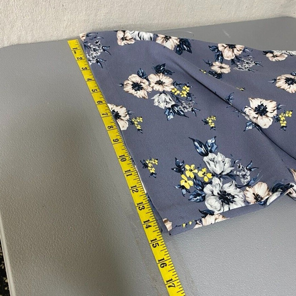 Torrid Women Wide Leg Palazzo Pants Size 4X Floral Tie Front Belt Boho Bloomcore - Picture 11 of 13